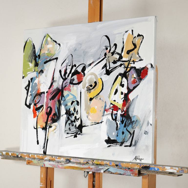 Original Contemporary Abstract Painting by Francesco  D'Adamo