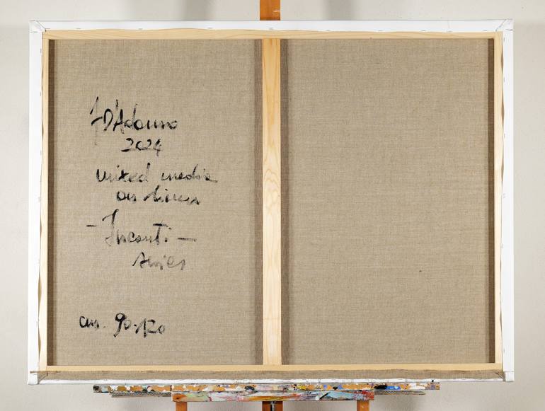 Original Contemporary Abstract Painting by Francesco  D'Adamo