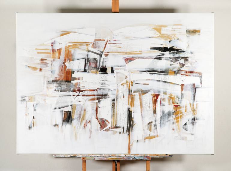 Original Abstract Expressionism Abstract Painting by Francesco  D'Adamo