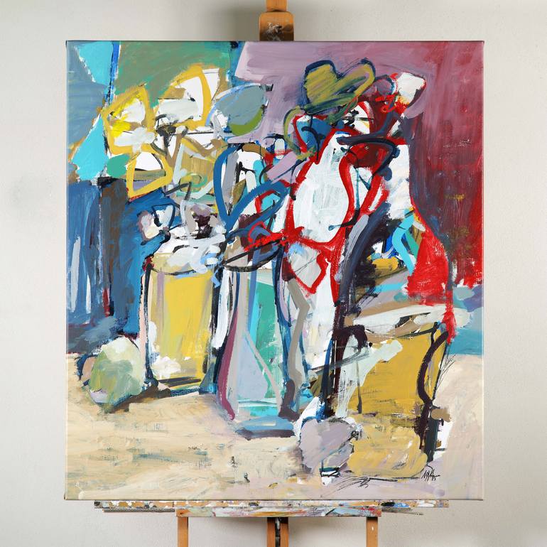 Original Contemporary Abstract Painting by Francesco  D'Adamo