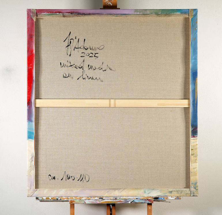 Original Contemporary Abstract Painting by Francesco  D'Adamo