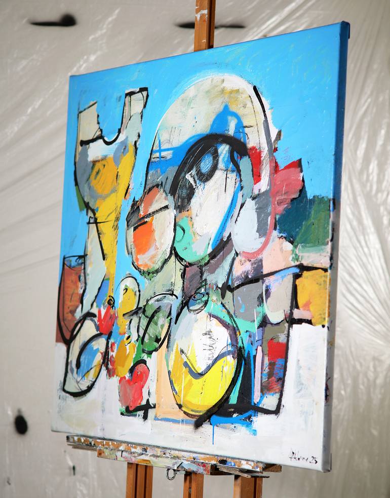 Original Contemporary Abstract Painting by Francesco  D'Adamo