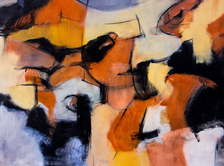 Original Abstract Painting by Francesco  D'Adamo