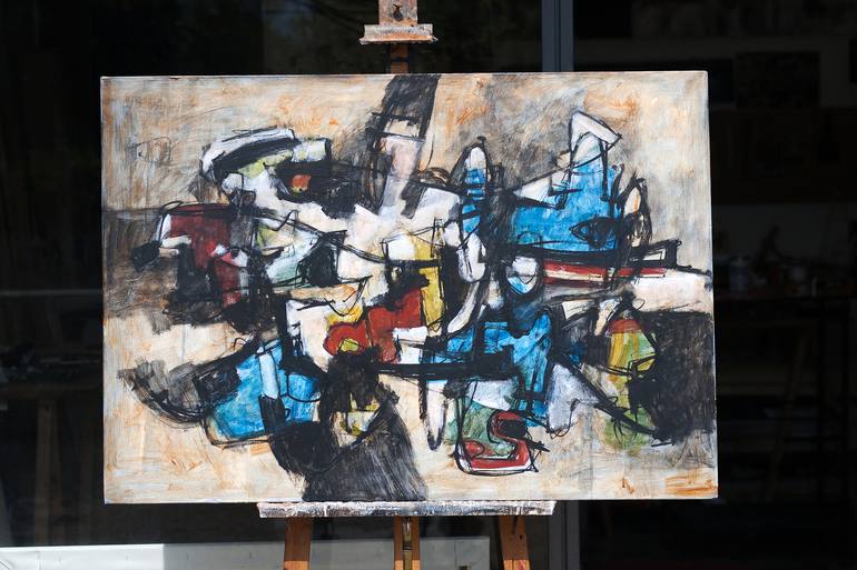 Original Abstract Painting by Francesco  D'Adamo