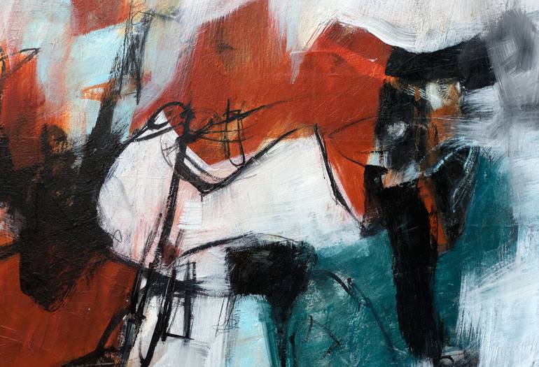 Original Abstract Painting by Francesco  D'Adamo