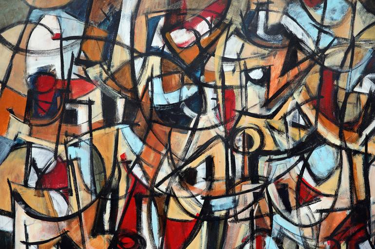 Original Abstract Painting by Francesco  D'Adamo