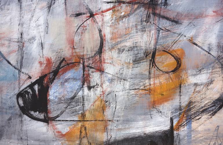 Original Abstract Expressionism Abstract Painting by Francesco  D'Adamo