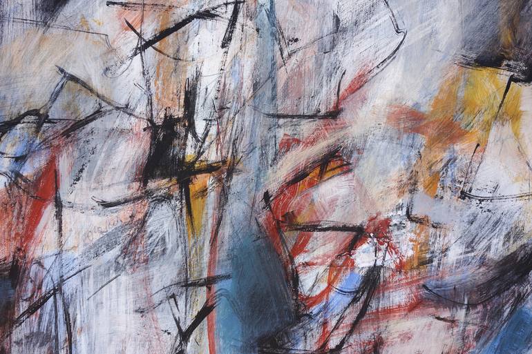 Original Abstract Expressionism Abstract Painting by Francesco  D'Adamo