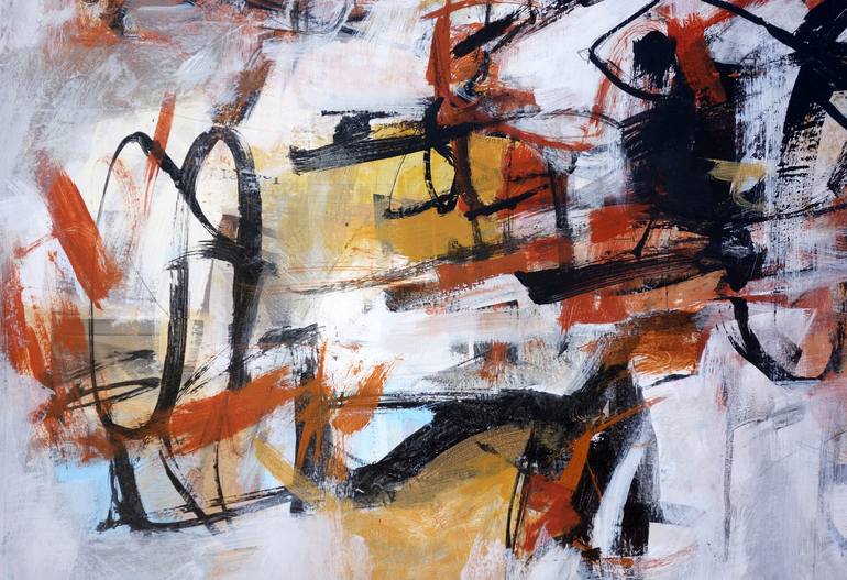 Original Abstract Painting by Francesco  D'Adamo