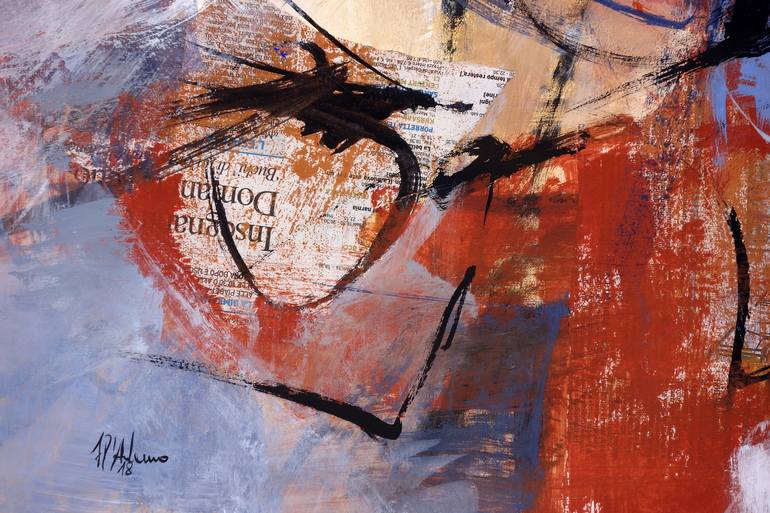 Original Abstract Painting by Francesco  D'Adamo