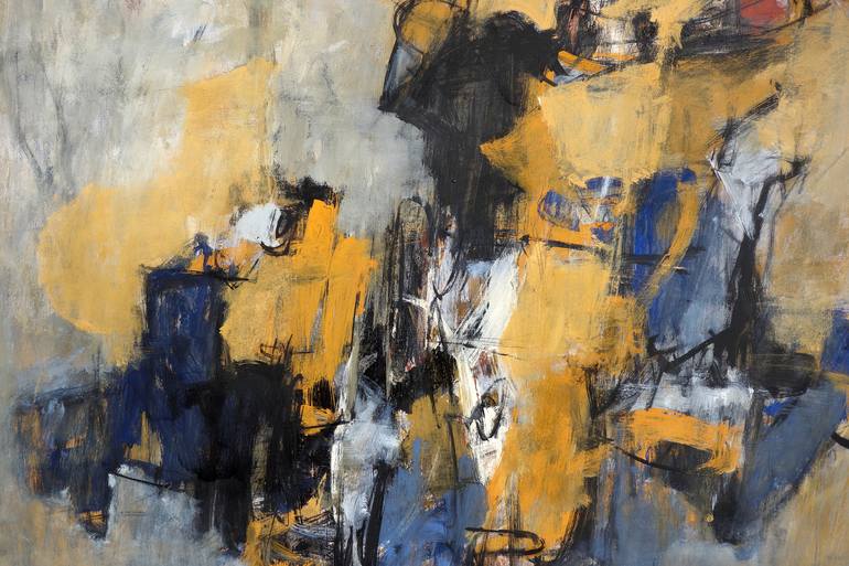 Original Abstract Expressionism Abstract Painting by Francesco  D'Adamo