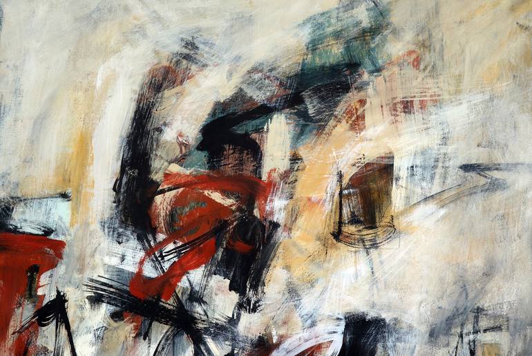 Original Abstract Expressionism Abstract Painting by Francesco  D'Adamo