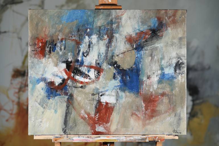 Original Abstract Painting by Francesco  D'Adamo