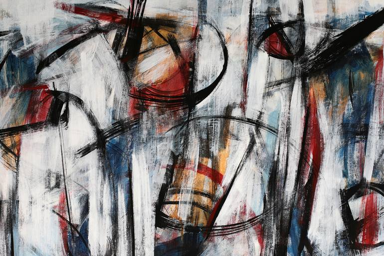 Original Abstract Painting by Francesco  D'Adamo