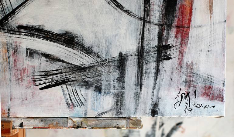 Original Abstract Expressionism Abstract Painting by Francesco  D'Adamo