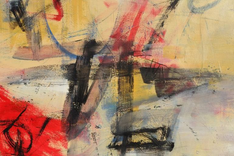 Original Abstract Expressionism Abstract Painting by Francesco  D'Adamo