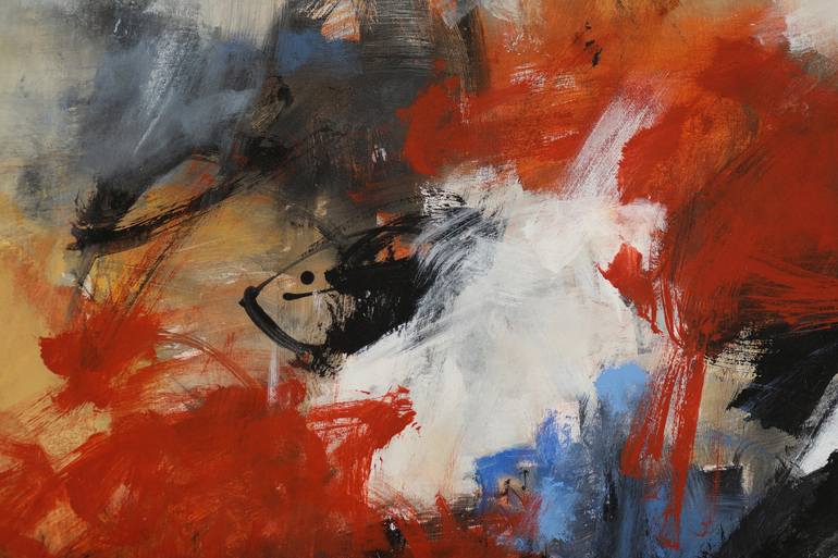 Original Abstract Expressionism Abstract Painting by Francesco  D'Adamo