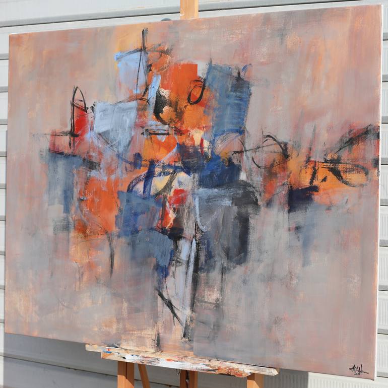 Original Abstract Painting by Francesco  D'Adamo