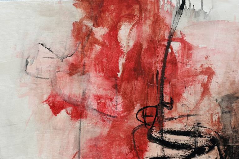 Original Abstract Expressionism Abstract Painting by Francesco  D'Adamo