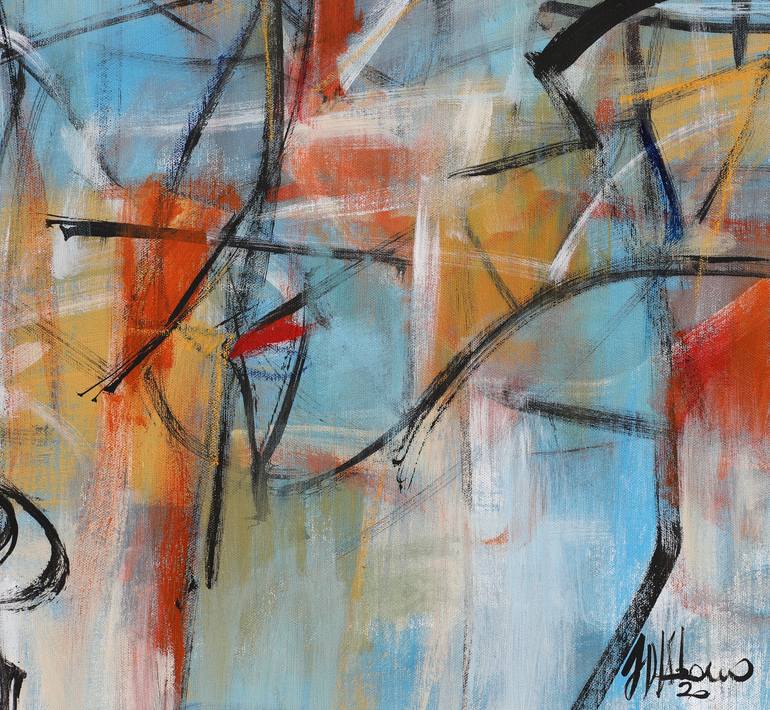 Original Abstract Expressionism Abstract Painting by Francesco  D'Adamo