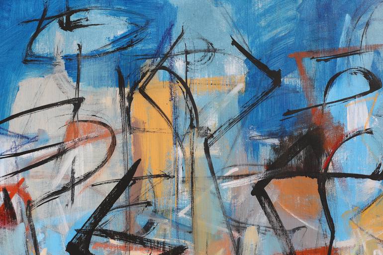 Original Abstract Painting by Francesco  D'Adamo