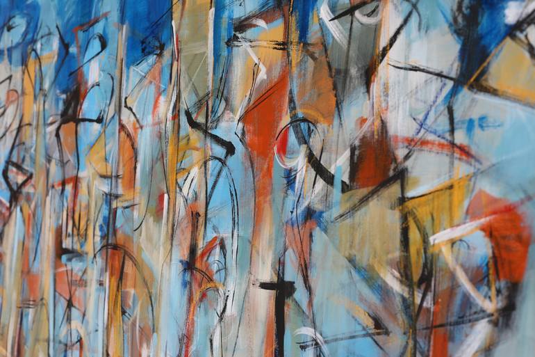 Original Abstract Painting by Francesco  D'Adamo