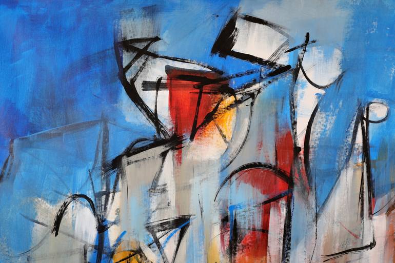 Original Abstract Painting by Francesco  D'Adamo