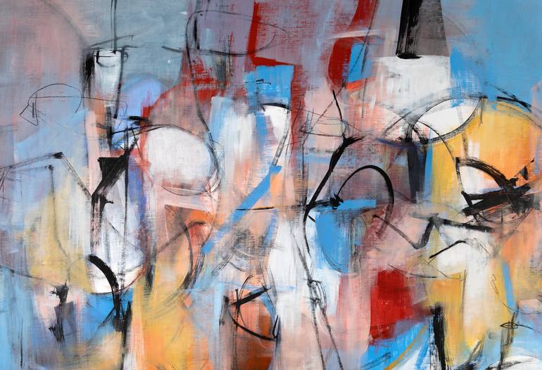 Original Abstract Painting by Francesco  D'Adamo