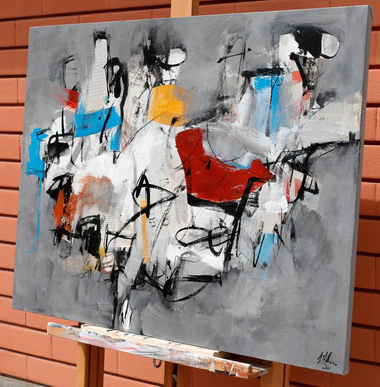 Original Abstract Painting by Francesco  D'Adamo