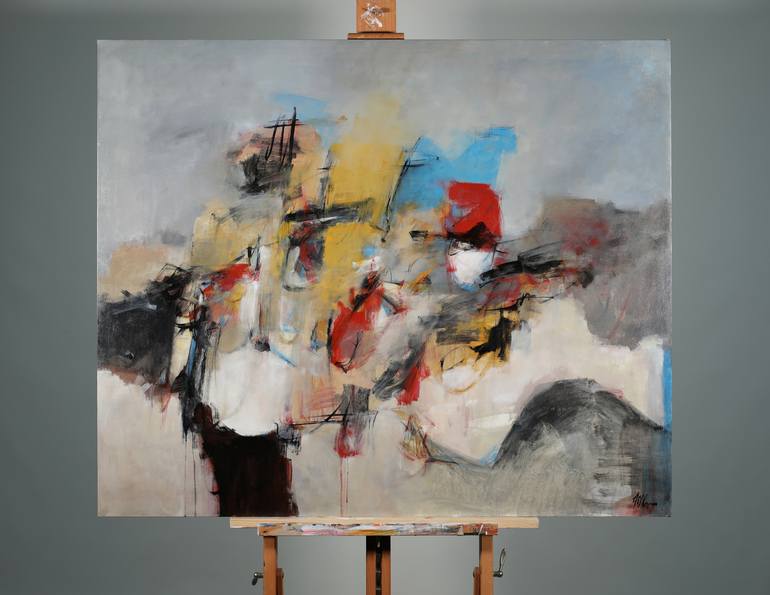 Original Abstract Painting by Francesco  D'Adamo