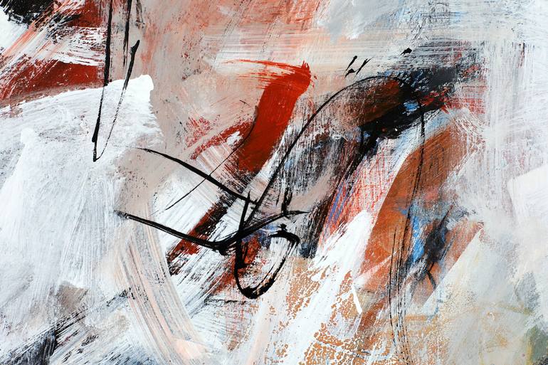 Original Abstract Expressionism Abstract Painting by Francesco  D'Adamo