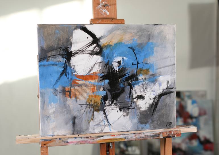 Original Abstract Painting by Francesco  D'Adamo