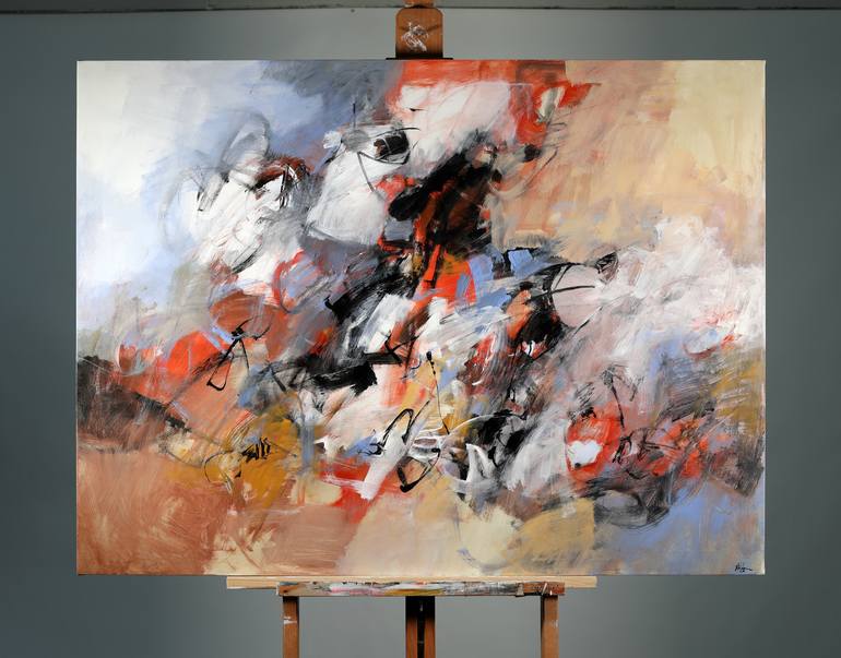 Original Abstract Painting by Francesco  D'Adamo