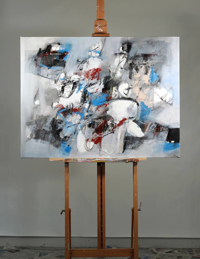 Original Abstract Painting by Francesco  D'Adamo