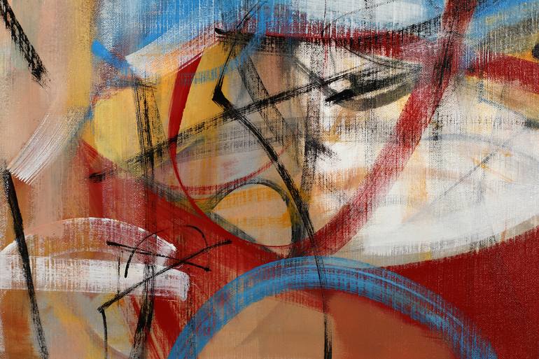 Original Abstract Painting by Francesco  D'Adamo