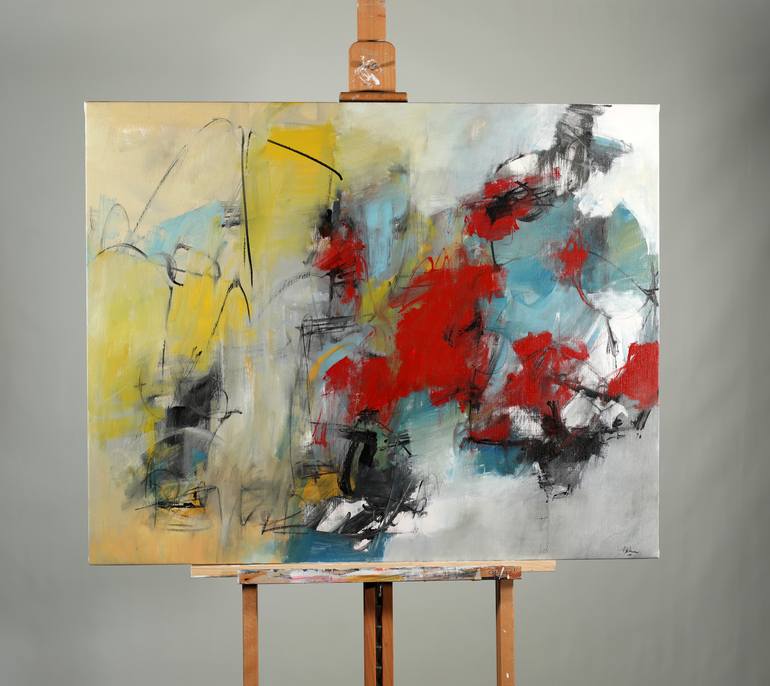 Original Abstract Painting by Francesco  D'Adamo