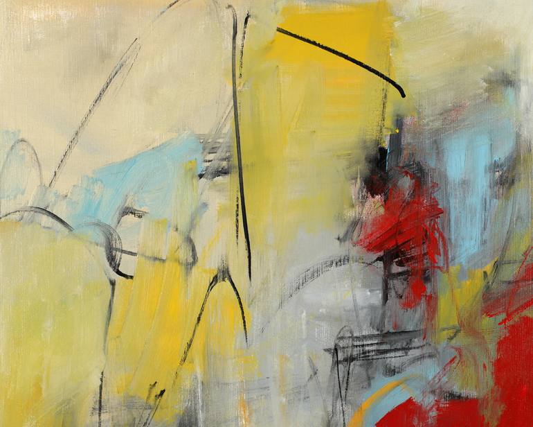 Original Abstract Painting by Francesco  D'Adamo