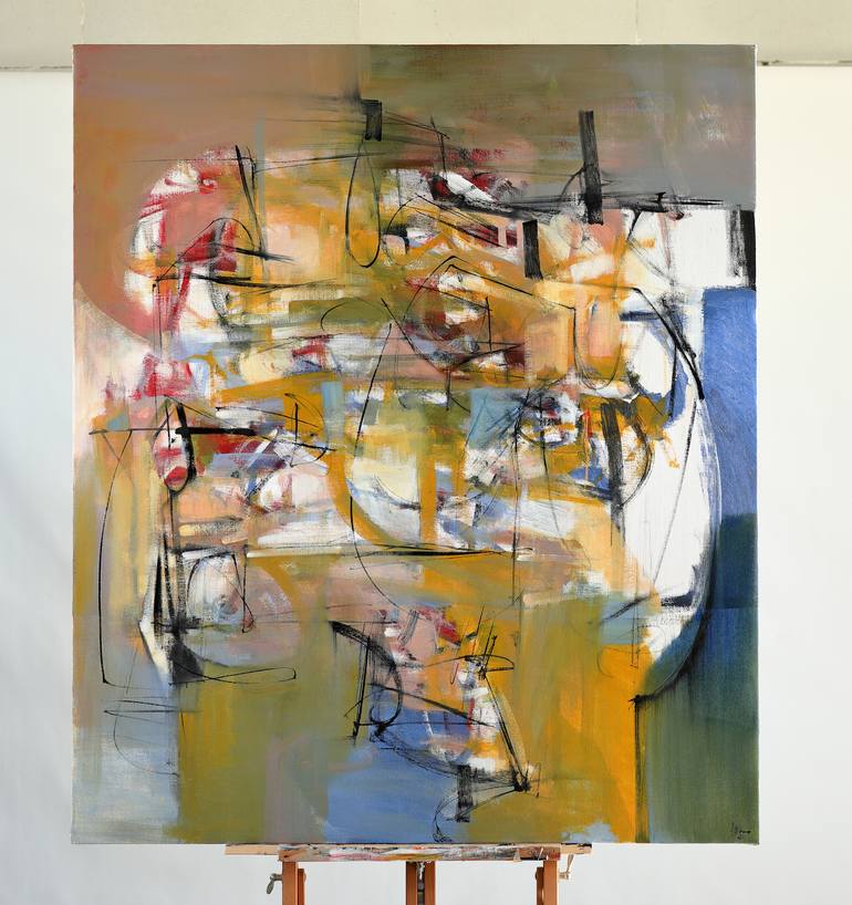 Original Abstract Painting by Francesco  D'Adamo