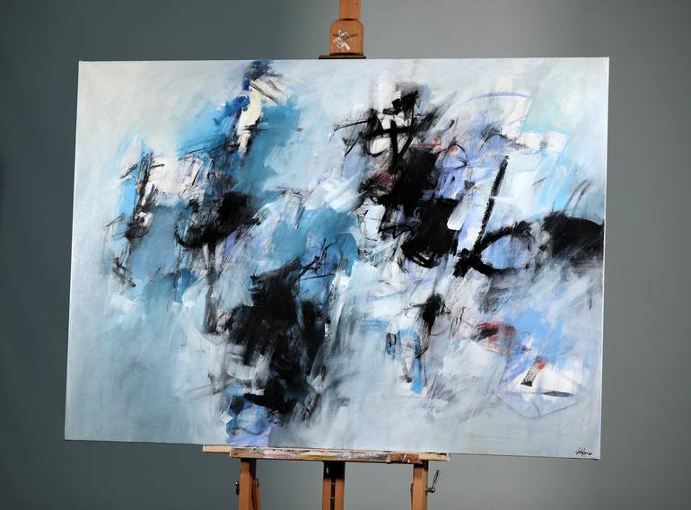 Original Abstract Painting by Francesco  D'Adamo