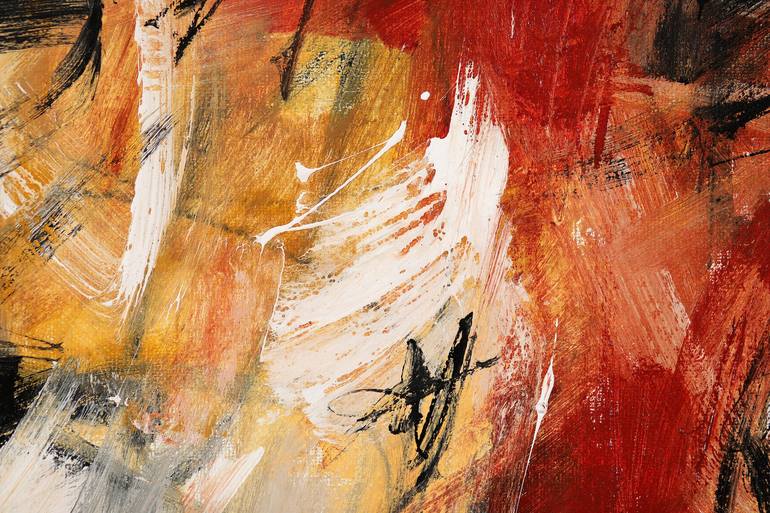 Original Abstract Expressionism Abstract Painting by Francesco  D'Adamo