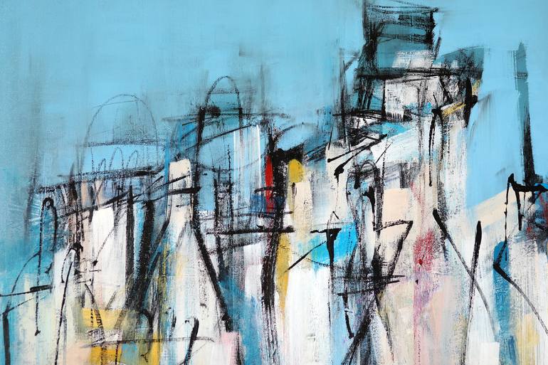 Original Abstract Painting by Francesco  D'Adamo