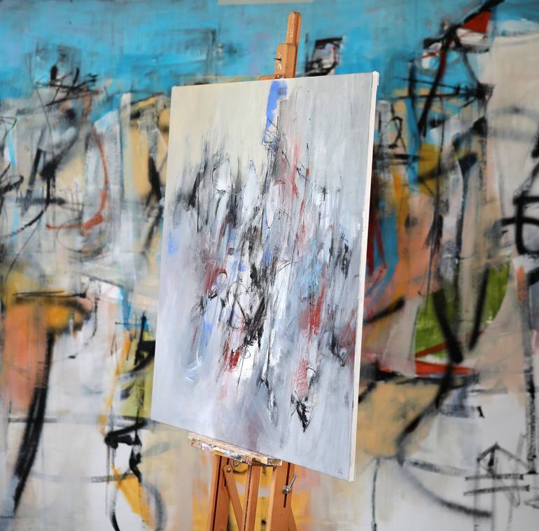 Original Abstract Painting by Francesco  D'Adamo