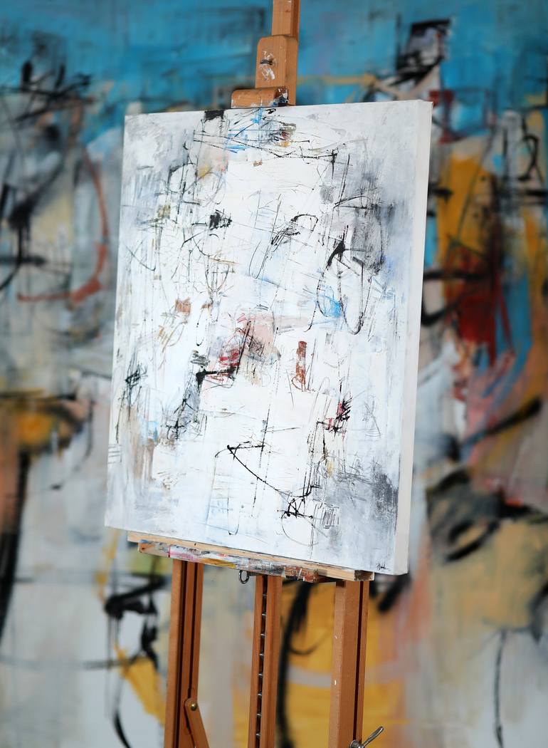 Original Abstract Painting by Francesco  D'Adamo