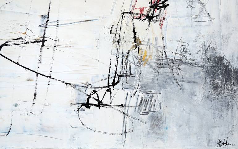 Original Abstract Painting by Francesco  D'Adamo