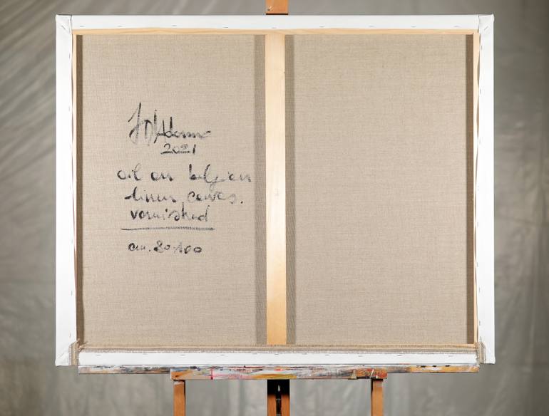 Original Abstract Expressionism Abstract Painting by Francesco  D'Adamo