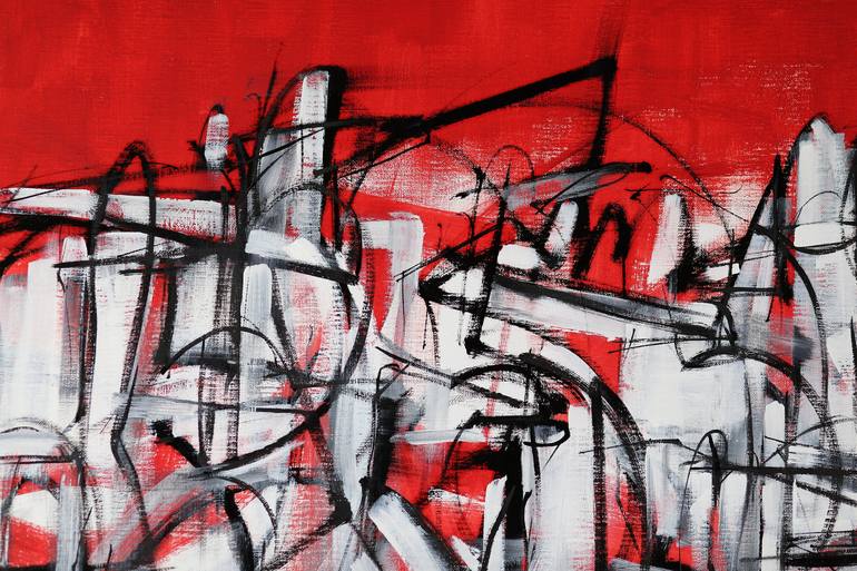 Original Abstract Painting by Francesco  D'Adamo