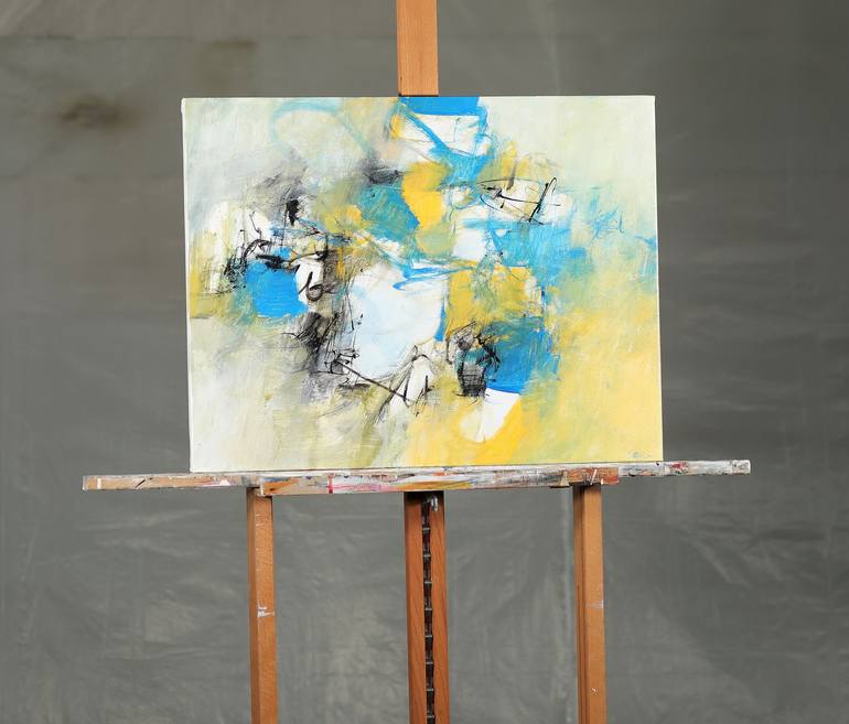 Original Abstract Painting by Francesco  D'Adamo