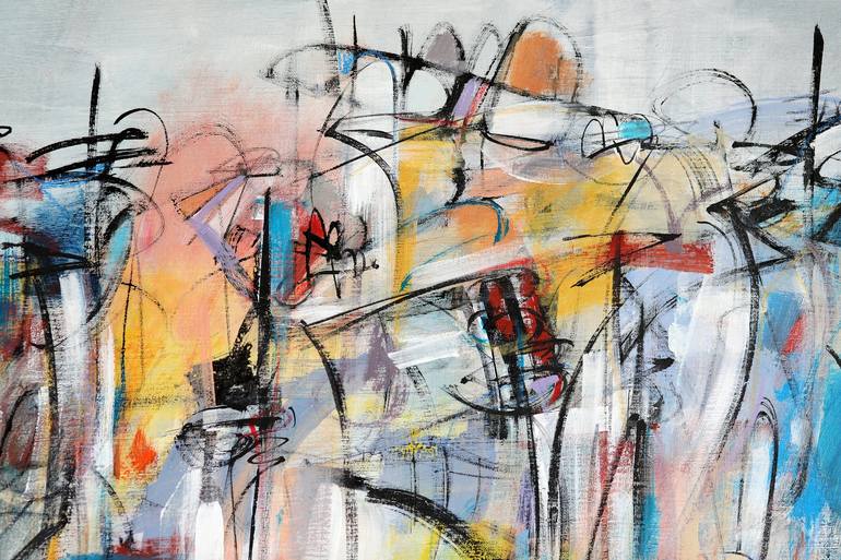 Original Abstract Painting by Francesco  D'Adamo