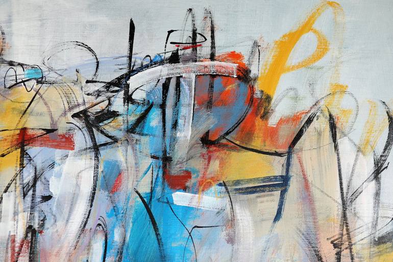 Original Abstract Painting by Francesco  D'Adamo