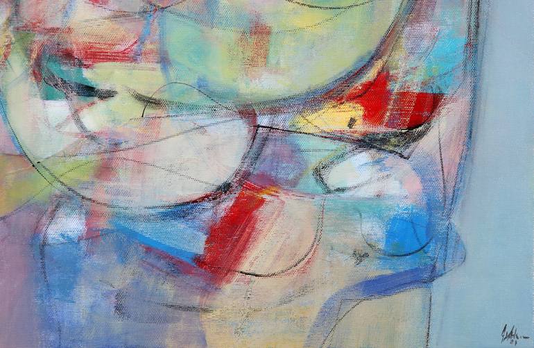 Original Abstract Painting by Francesco  D'Adamo